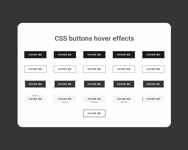 CSS实现按钮悬停动画效果