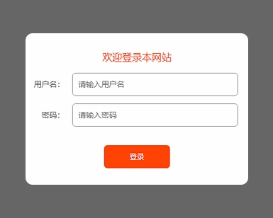 js点击弹窗弹出登录框代码