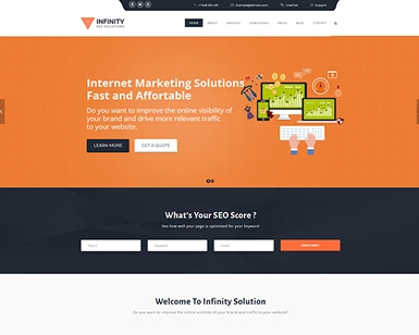 Infinity - 高性能 HTML SEO 模板